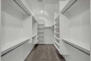 Bedroom walk in closet