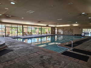 View of indoor community pool