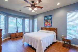 Primary Bedroom with bay window
