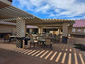 View of patio / terrace with outdoor dining area