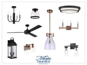 View of marketing collateral with multiple images