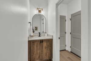 Guest bathroom on main floor