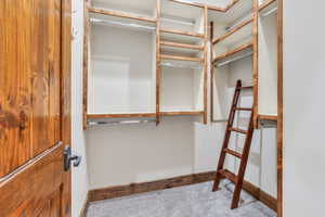 Basement featuring baseboards