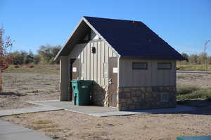 View of outdoor structure