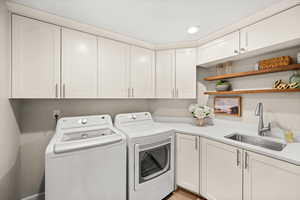 Basement Laundry Room