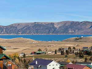View of mountain background