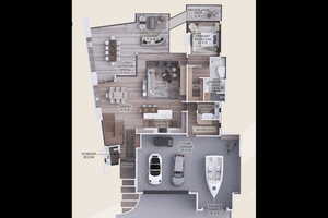 View of home floor plan