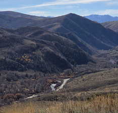 View of mountain background