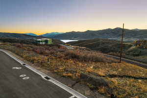 View of mountain background