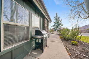 View of patio / terrace featuring grilling area