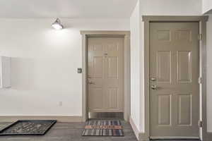 Entrance to property