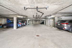 View of parking deck