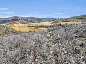 View of mountain backdrop
