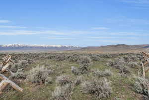 View of mountain background