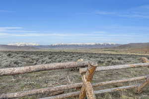 View of mountain background