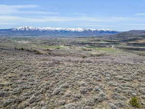 View of mountain background