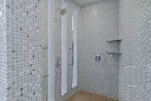 Walk in Shower in Primary Bath