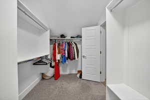 Spacious closet