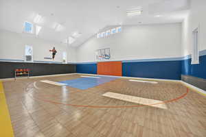 Indoor Basketball Court- Detached Garage