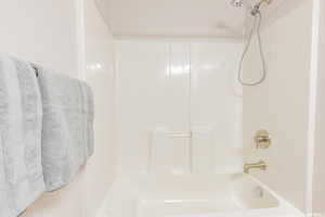 Full bath with shower / bath combination