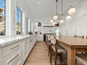 Gourmet Kitchen with Lacanche range, high end appliances and two dishwashers