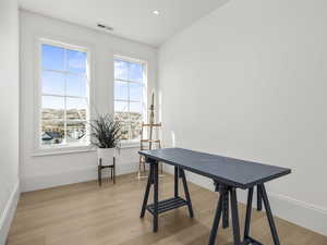 Additional room can be used as an office/art/games... etc