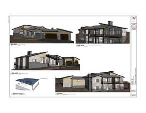 View of marketing collateral with multiple images