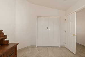 Bedroom, featuring wall bed