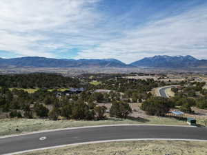 View of mountain backdrop