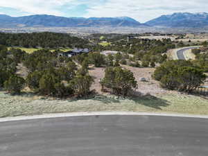 View of mountain backdrop