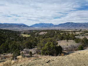 View of mountain backdrop
