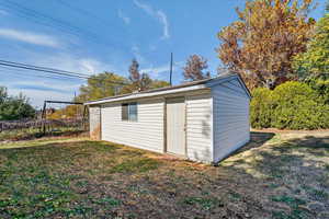 View of outdoor structure