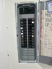 Utilities with electric panel