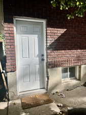 Entry to the mother in law apartment