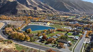 Aerial view of Wayne Bartholomew Family Park