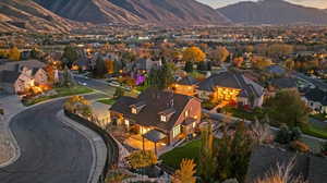 View of property location with nearby suburban area