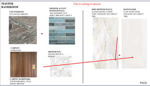 View of marketing collateral with multiple images