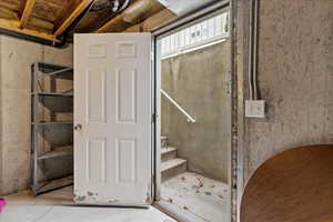 Exterior Entrance from Basement