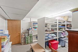 Storage room connected to the other storage room (the one that could also be a bedroom)