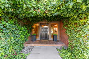 Entrance to property