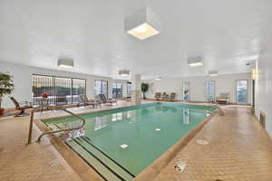 View of indoor community pool