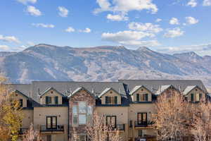 View of mountain backdrop