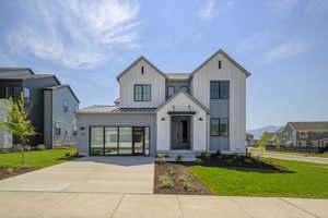 Photo of model home. Not actual home