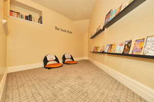 Spare room featuring baseboards