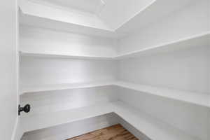 Large walk-in pantry