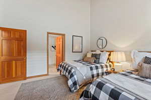 Main level bedroom with en-suite