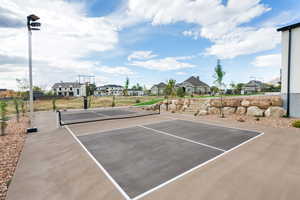 Lighted Pickle Ball / Basketball Court