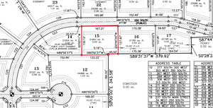 Plat Map Lot #15