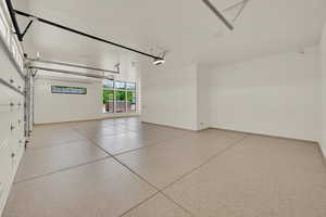 5 Car Garage - finished and epoxied