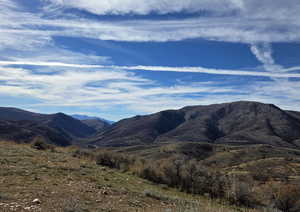 View of mountain backdrop